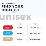 Prevail Breezers 360 Incontinence Briefs, Size 3