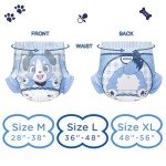 Littleforbig Adjustable Cloth Back Diapers - 10 Pack