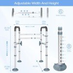 Adjustable Toilet Safety Rail for Seniors