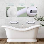 2 Pack Suction Grab Bars for Shower Safety