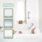 2 Pack Suction Grab Bars for Shower Safety