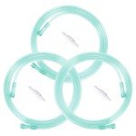 7-Foot Oxygen Tubing with Connectors - Green