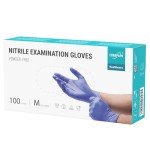 Purple Nitrile Exam Gloves - Disposable & Powder Free