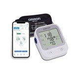 OMRON Silver Blood Pressure Monitor with Bluetooth