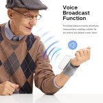 Digital Wrist Blood Pressure Monitor with Voice Alert