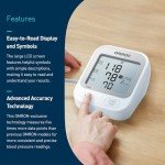 OMRON Silver Blood Pressure Monitor with Bluetooth