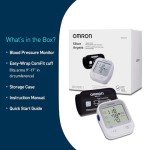 OMRON Silver Blood Pressure Monitor with Bluetooth