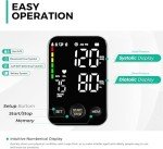Upper Arm Blood Pressure Monitor with Memory Storage