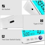 Large Digital Blood Pressure Monitor with Memory