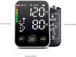 Upper Arm Blood Pressure Monitor with Memory Storage