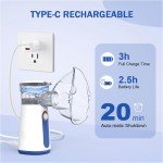 Portable USB-C Nebulizer Machine for All Ages