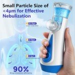 Handheld Portable Nebulizer for Adults and Kids