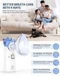 Portable Handheld Nebulizer with Adjustable Settings