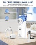 Portable Handheld Nebulizer with Adjustable Settings