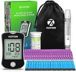AUVON High Accuracy Blood Glucose Monitor Kit