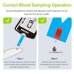 AUVON High Accuracy Blood Glucose Monitor Kit