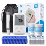 Blood Glucose Monitor Kit with Strips & Lancets