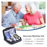 Metene Blood Glucose Monitor Kit with Strips and Lancets
