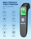 No-Touch Infrared Thermometer with Fever Alarm