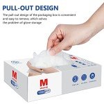 Squish 100 Count Latex-Free Clear Vinyl Gloves