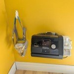 Galeith CPAP Wall Mount Shelf with Hook & Hanger