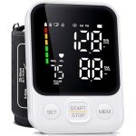 Upper Arm Blood Pressure Monitor with Memory & Large Display