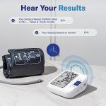 Automatic Digital Blood Pressure Monitor with Large Cuff