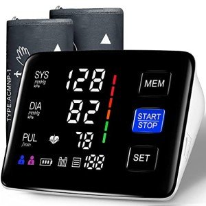 Automatic Digital Blood Pressure Monitor with Large Cuff