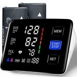 Automatic Digital Blood Pressure Monitor with Large Cuff