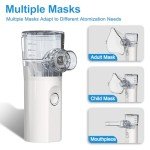 Portable Nebulizer with Mask for Home and Travel