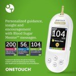 OneTouch Blood Sugar Testing Kit with Meter and Lancets