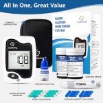 CareLiving Blood Sugar Monitor Kit with Test Strips