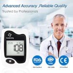 CareLiving Blood Sugar Monitor Kit with Test Strips