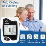 CareLiving Blood Sugar Monitor Kit with Test Strips