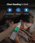 Femometer Ear Thermometer with Fever Alert and Covers