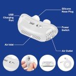 Adjustable Anti-Snoring Device for All Nose Shapes