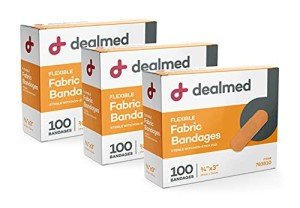 Dealmed Flexible Adhesive Bandages – 100 Count Pack