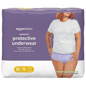 Amazon Basics Women’s Maximum Absorbency Protective Underwear
