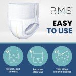 Adult Incontinence Diapers with Wetness Indicator, Medium