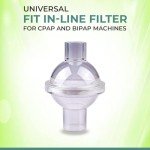 In-Line Viral Filter for CPAP and BiPAP Machines
