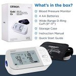 OMRON Gold Bluetooth Blood Pressure Monitor, Upper Arm