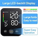 Automatic Upper Arm Blood Pressure Monitor with Memory