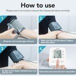 Automatic Upper Arm Blood Pressure Monitor for Home