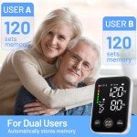 Automatic Upper Arm Blood Pressure Monitor with Memory