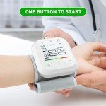 Wrist Blood Pressure Monitor with Adjustable Cuff
