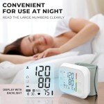 Wrist Blood Pressure Monitor with Adjustable Cuff