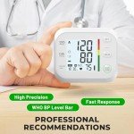 Wrist Blood Pressure Monitor with Adjustable Cuff