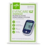 Medline EvenCare G2 Blood Glucose Monitor Kit