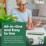 Okra Pro Glucose Monitoring Kit with App