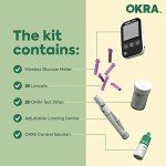 Okra Pro Glucose Monitoring Kit with App